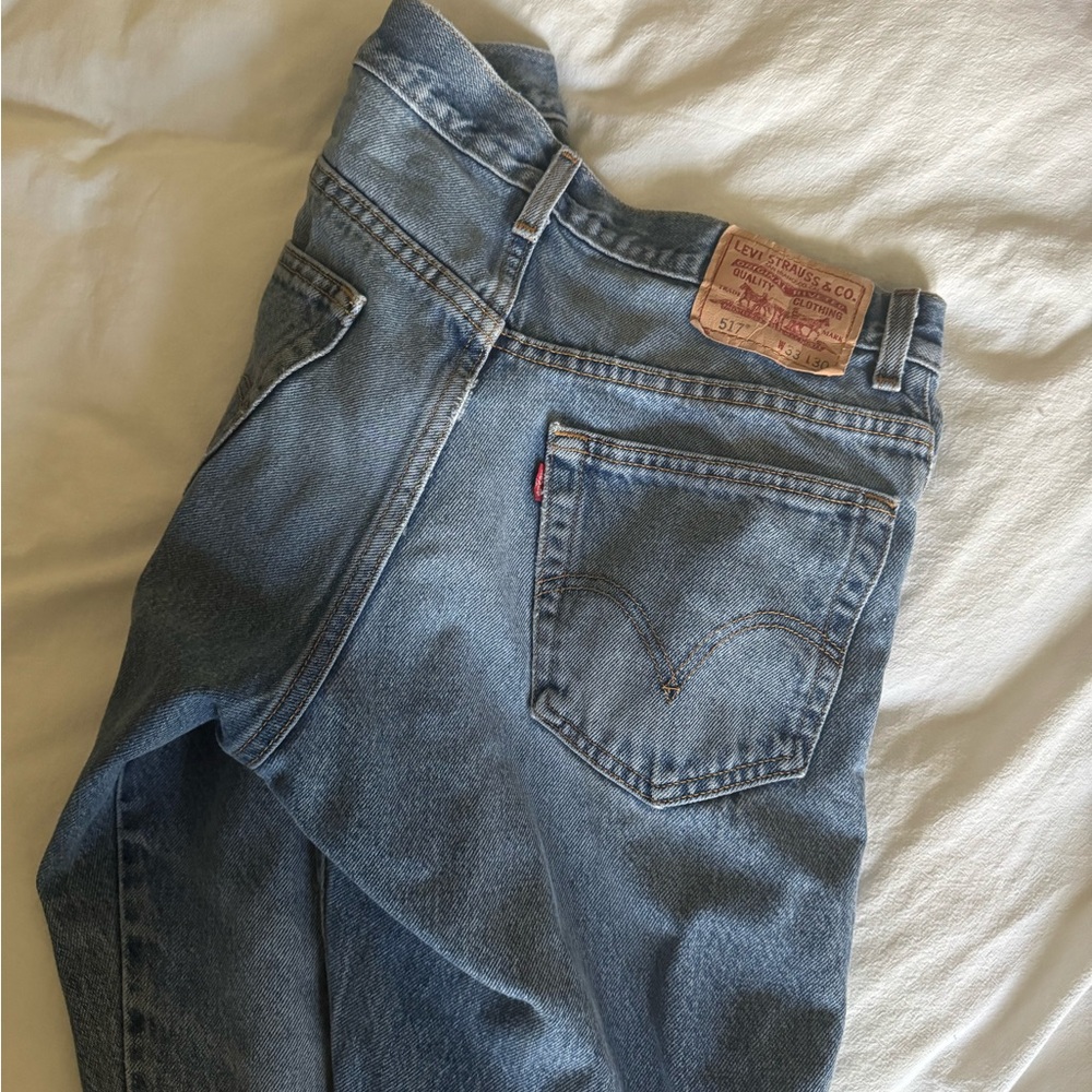Vintage Levi’s blue 517 jeans bootcut